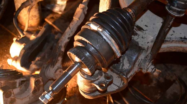 Замена ШРУСа